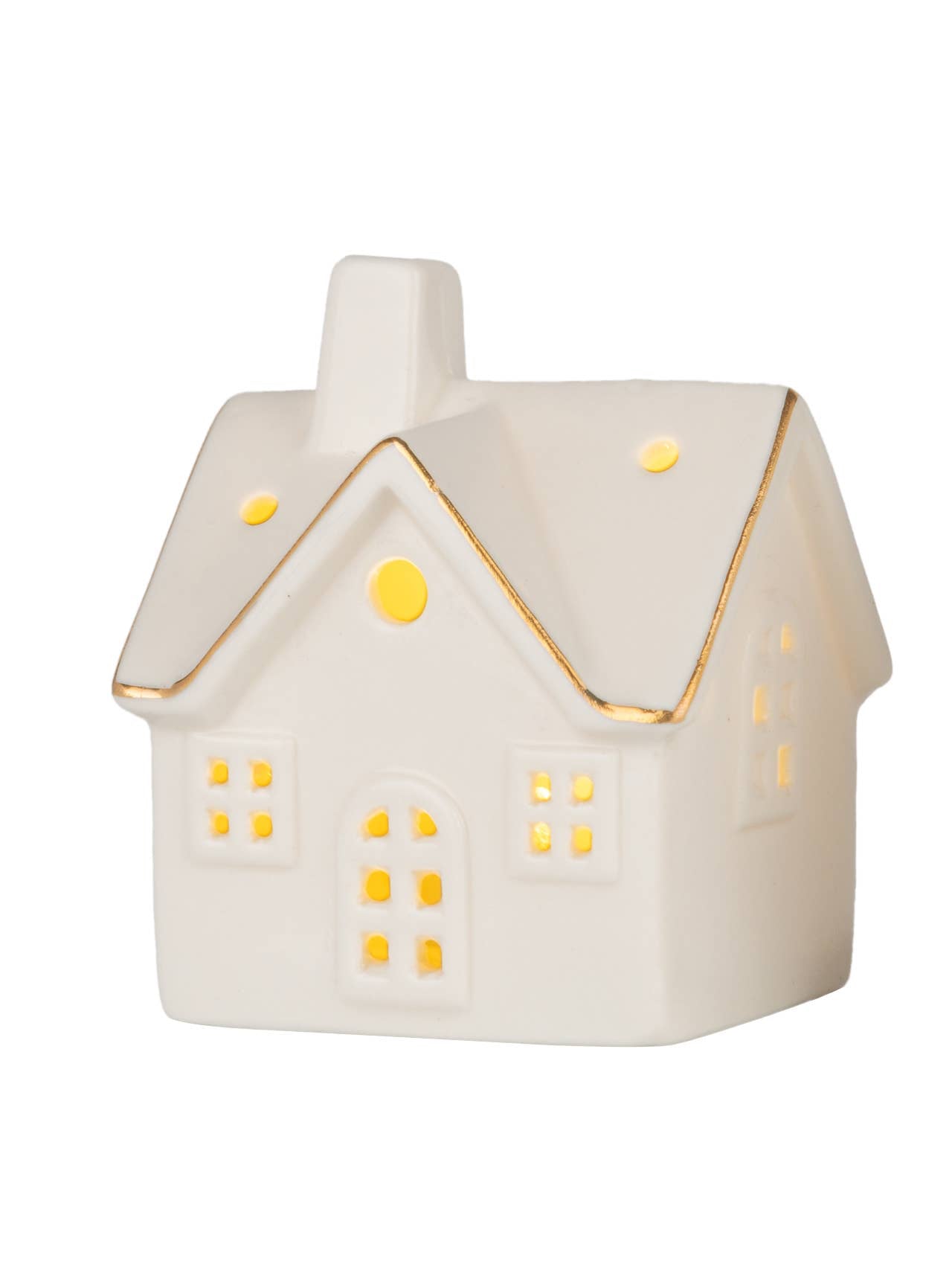 A-frame ceramic house