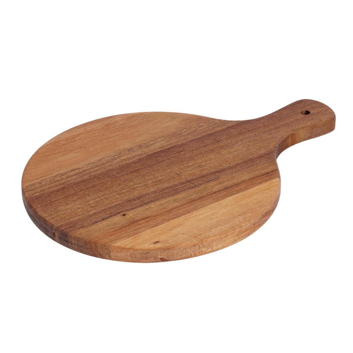 Acacia Wood Serving/ Cutting Board: Round