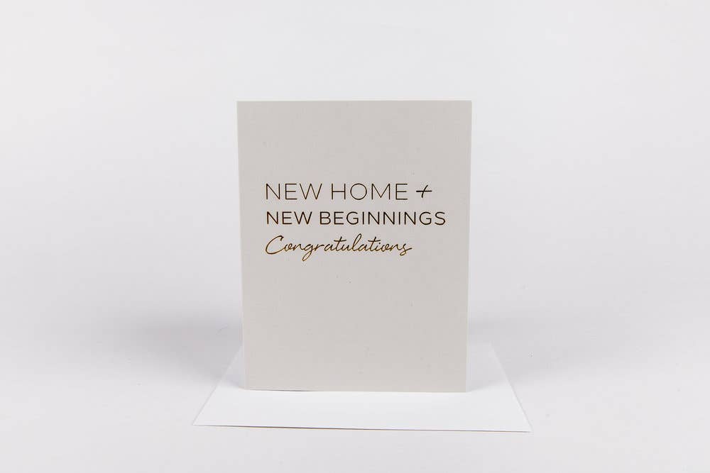 New Home - Greeting Card