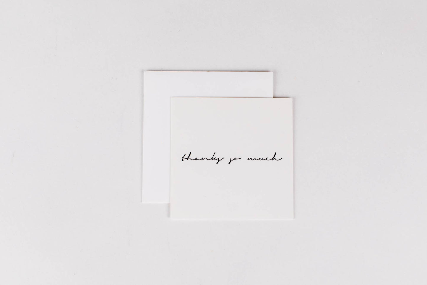 Thanks So Much - Mini Notecard