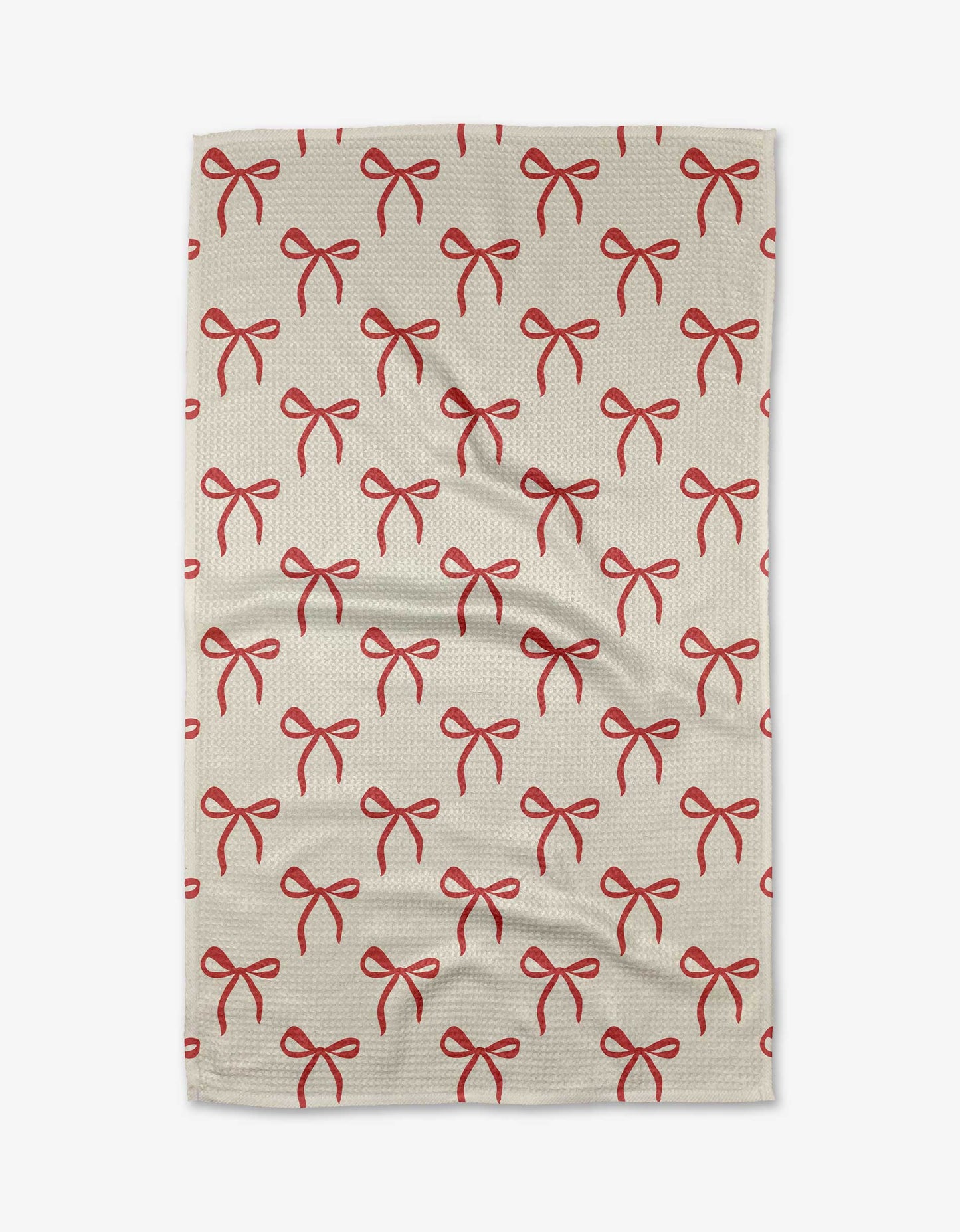 Holiday Bow- Tea towel