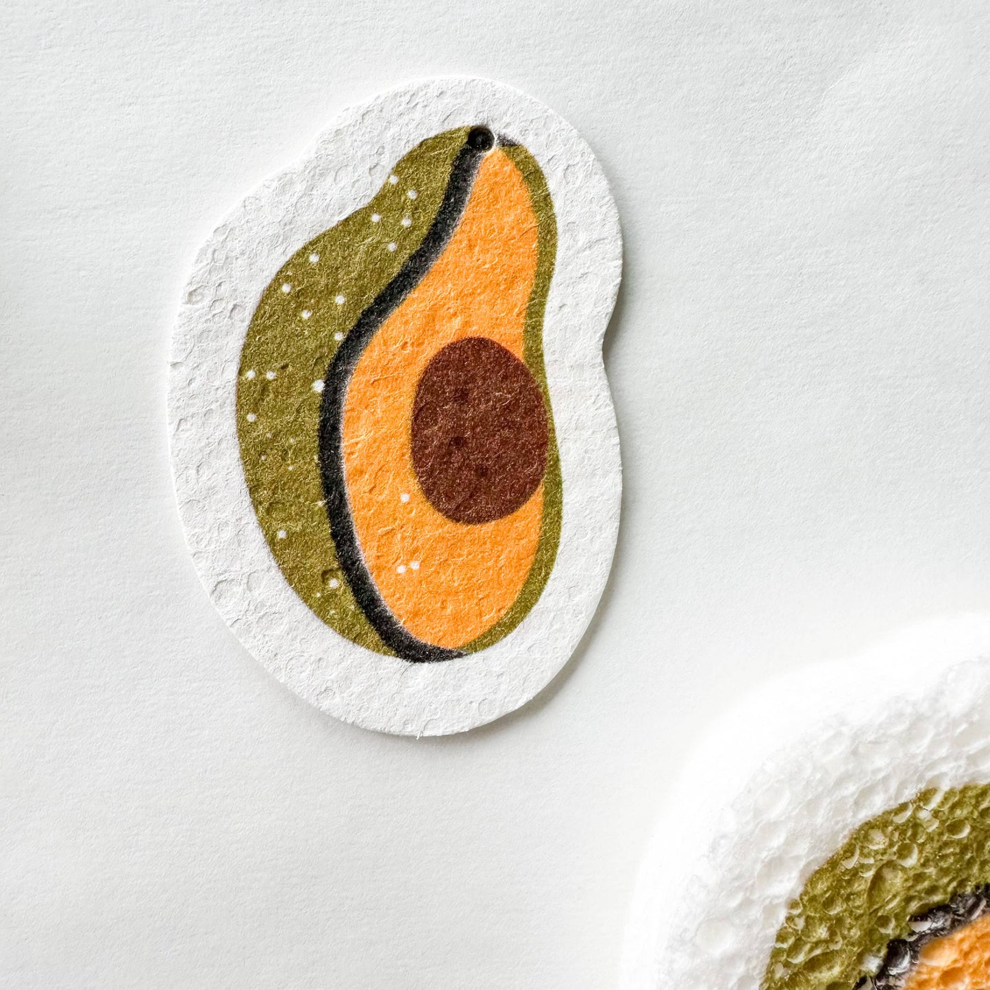 Avocado-Natural Biodegradable Cellulose Pop Up Sponges