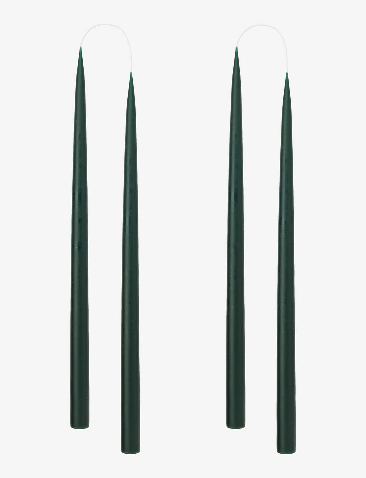 Danish Taper Candle | Forest Green