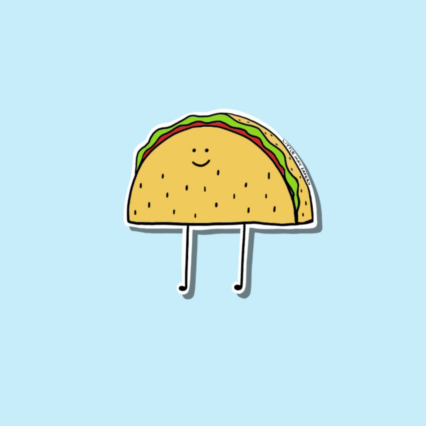 Taco vinyl sticker