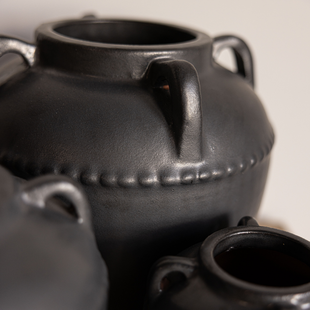 Dumont Glazed Vase With Handles