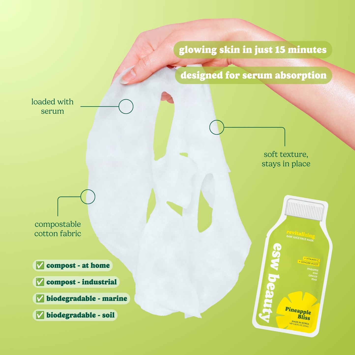 Pineapple Bliss Revitalizing Sheet Mask