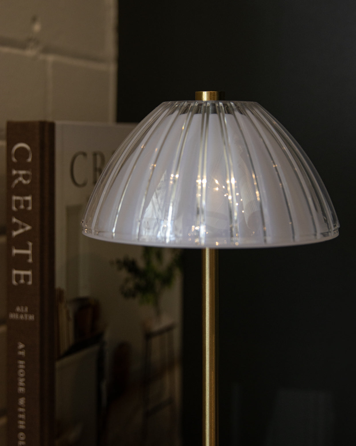 Fancy Shade Touch Lamp