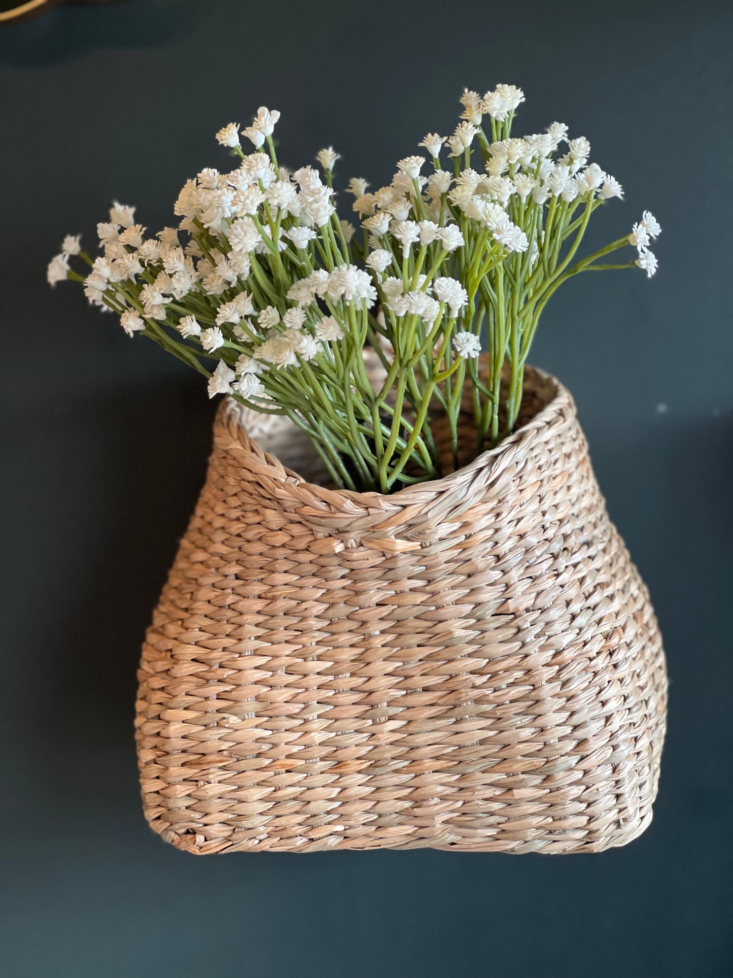 Seagrass hanging basket