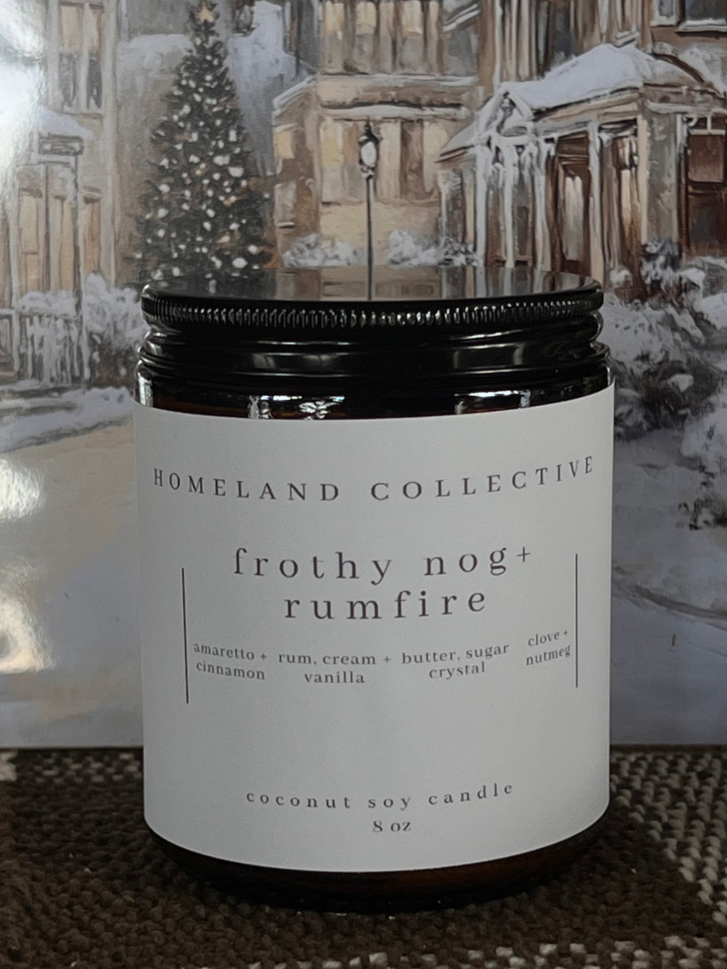 HC Frothy Nog + Rumfire 8oz