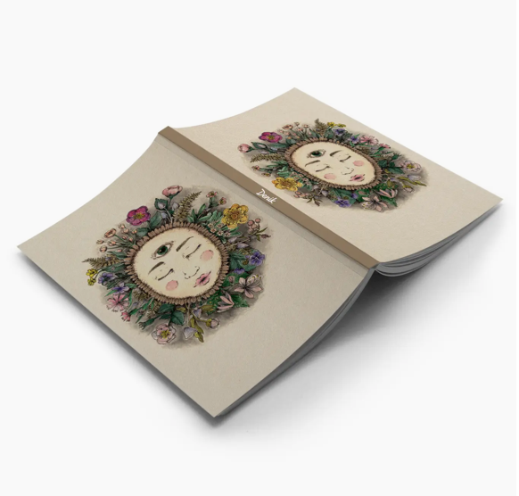 Earth Goddess layflat notebook
