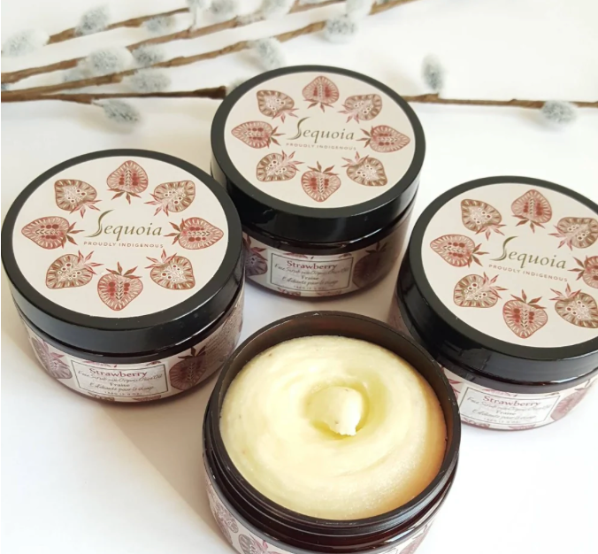Sequoia Strawberry Face Scrub 5oz