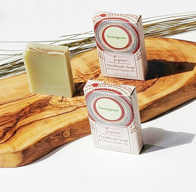 Sequoia Sweetgrass Mini Soap - 1 oz