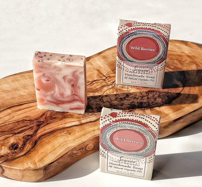 Sequoia Wild Berries Mini Soap - 1oz
