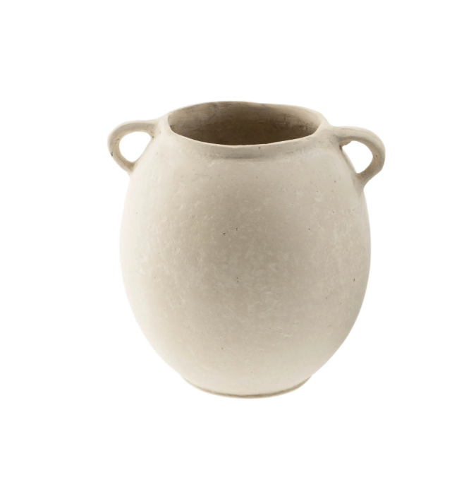 Solace Paper Mache Vase