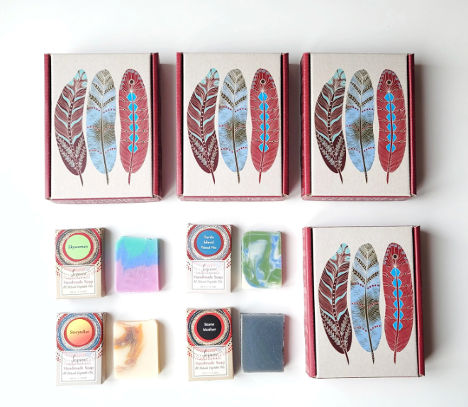 Sequoia Legends 4 Soap Gift Set