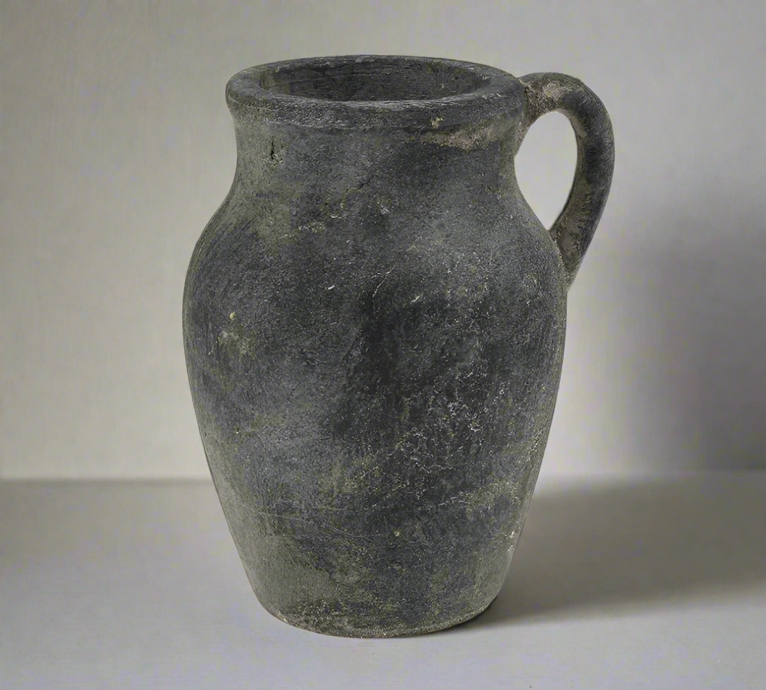 Rhodes Stone Pitcher Vase