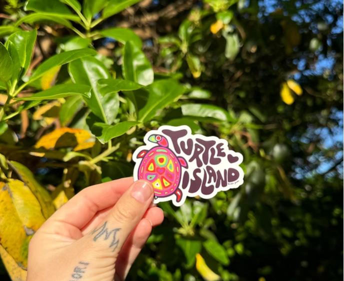 Turtle Island Sticker