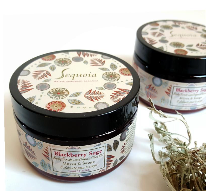 Sequoia Blackberry Sage Body Scrub