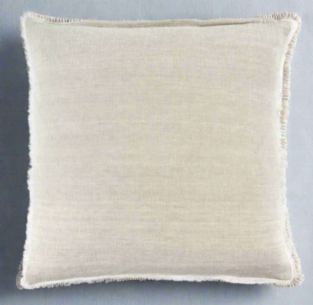 Chambray Linen Pillow 24x24
