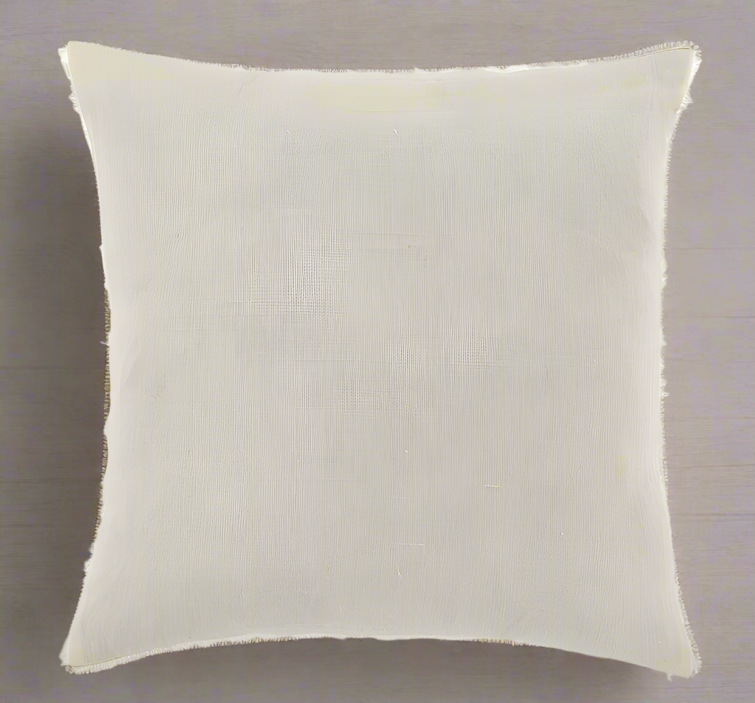 Ivory Linen Pillow 20x20