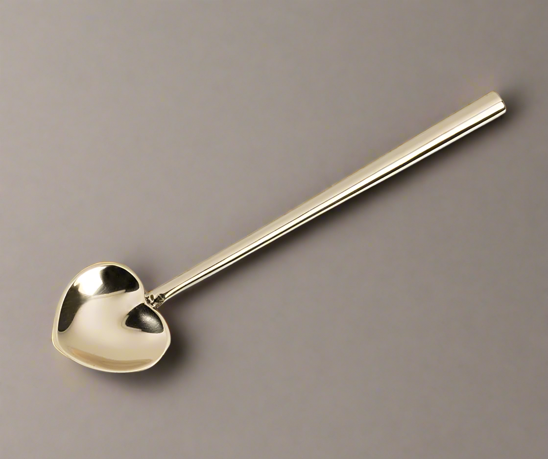 Sweetheart Gold Spoon