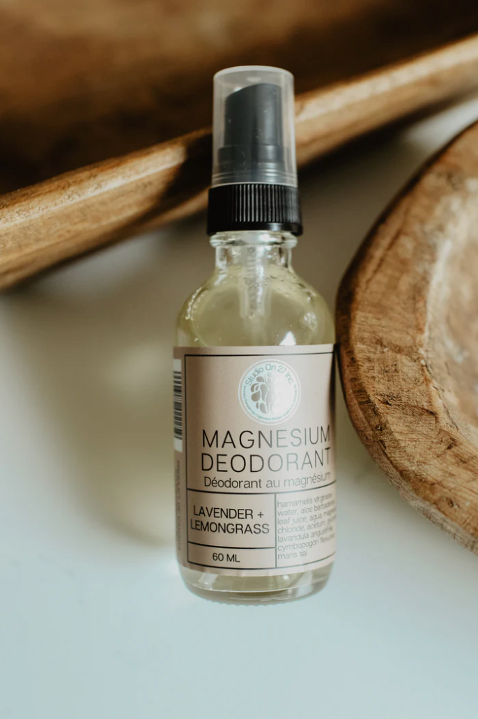 Magnesium Deodorant Spray- Lavender+Lemongrass
