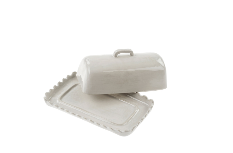 Scalloped Butter Dish