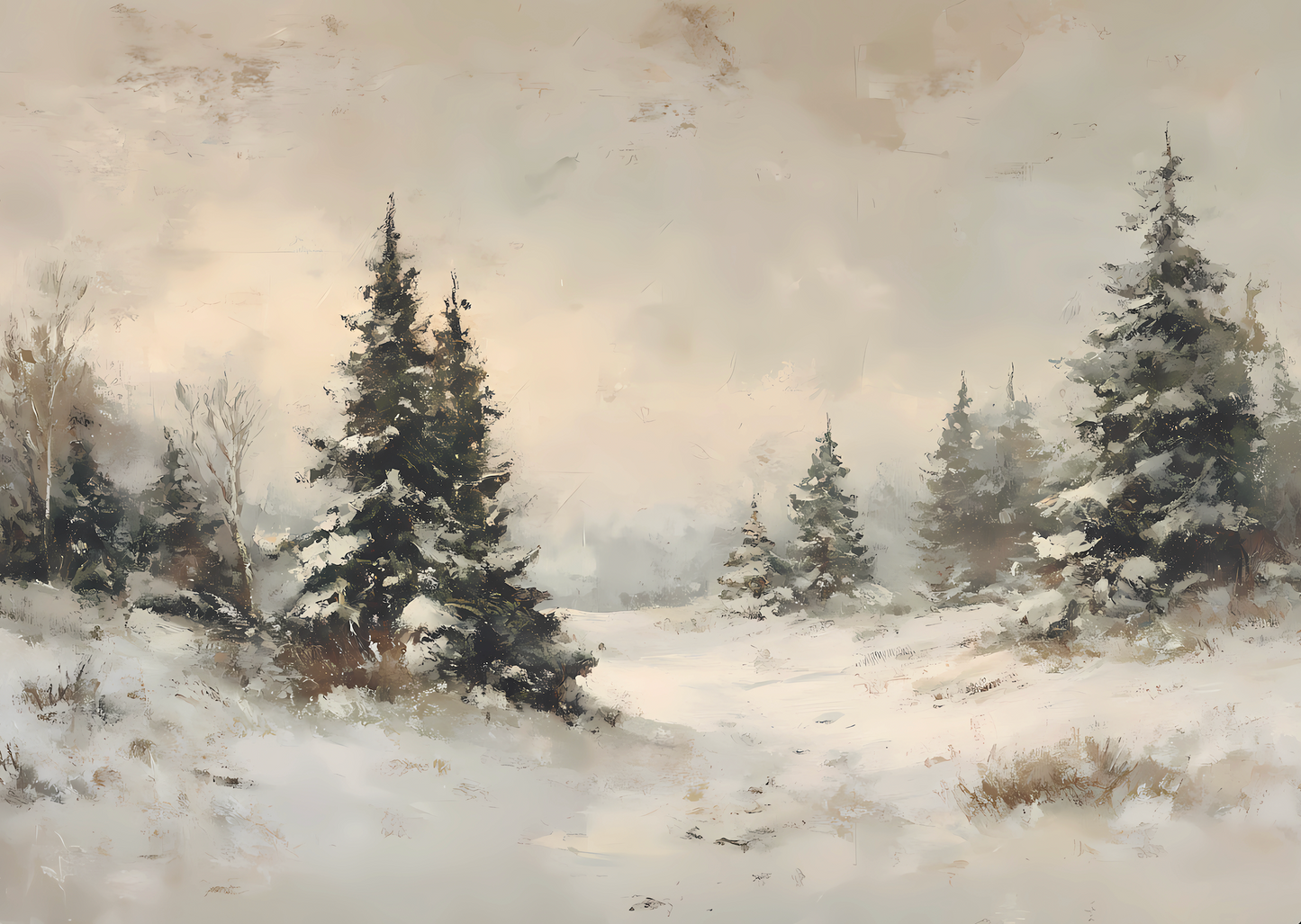 Winter Path Print 8x10