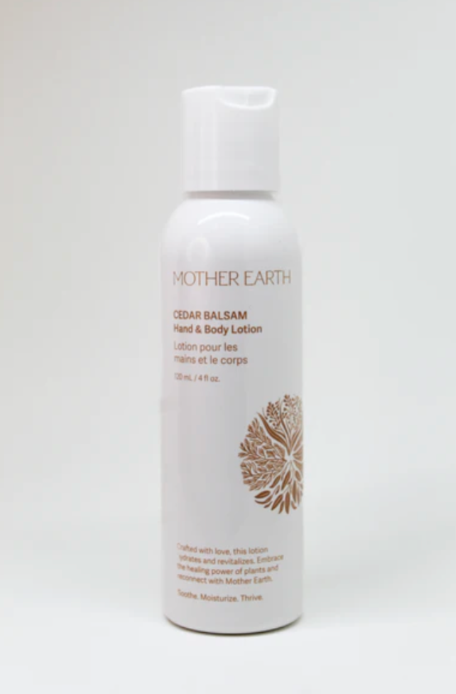 Mother Earth Cedar Balsam Lotion 120ml