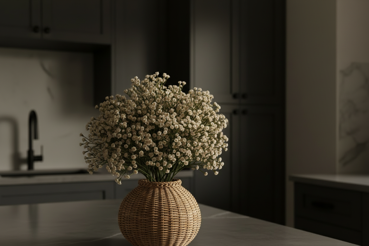 Gypsophila Bush- Taupe