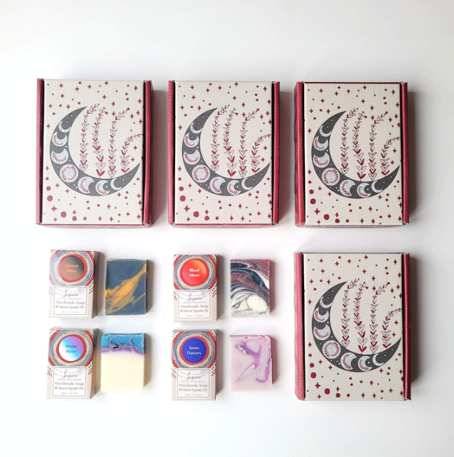 Night Sky Four Mini Soap Gift Set