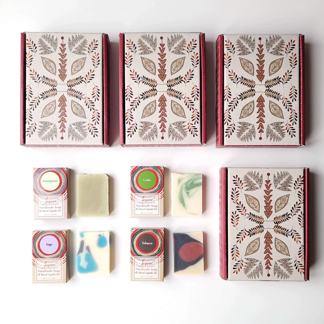 Four Medicines Four Mini Soap Gift Set