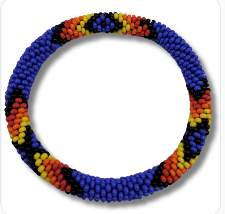 Beaded Bangle Bracelet
