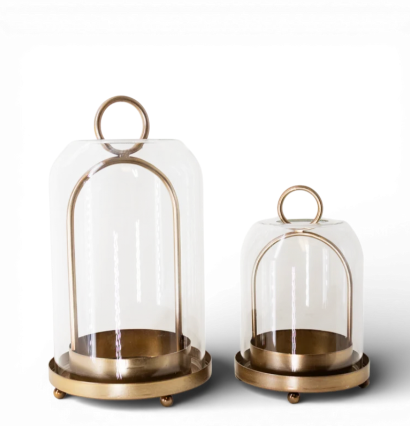 Cloche w/Metal Stand