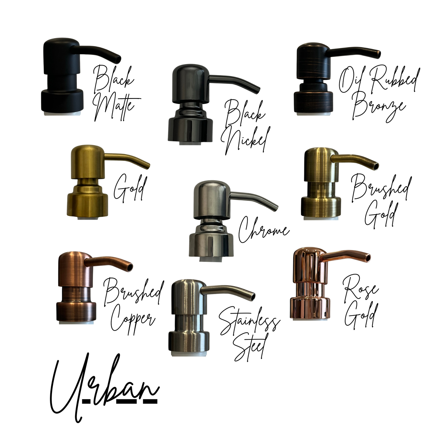 Glass Soap Dispenser: Clear