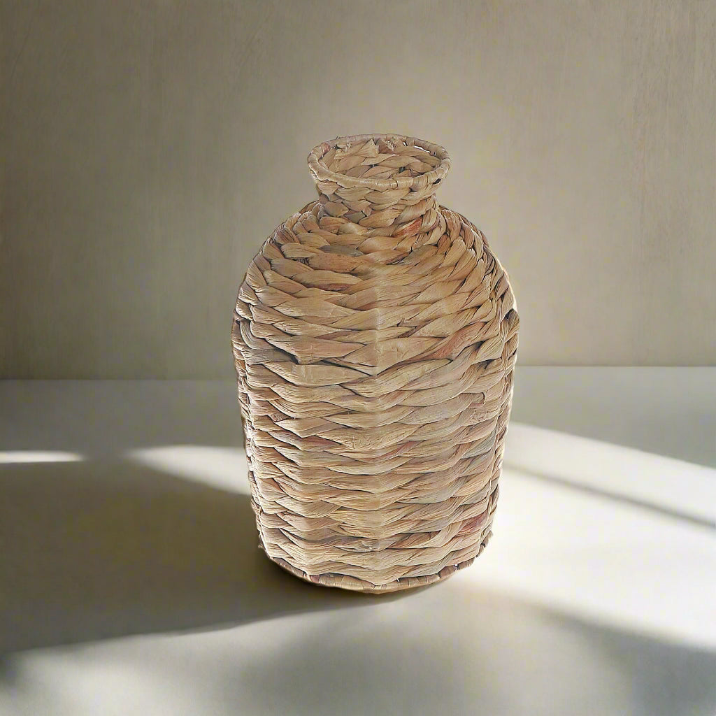 Evelyn Natural Grass Vase: Natural