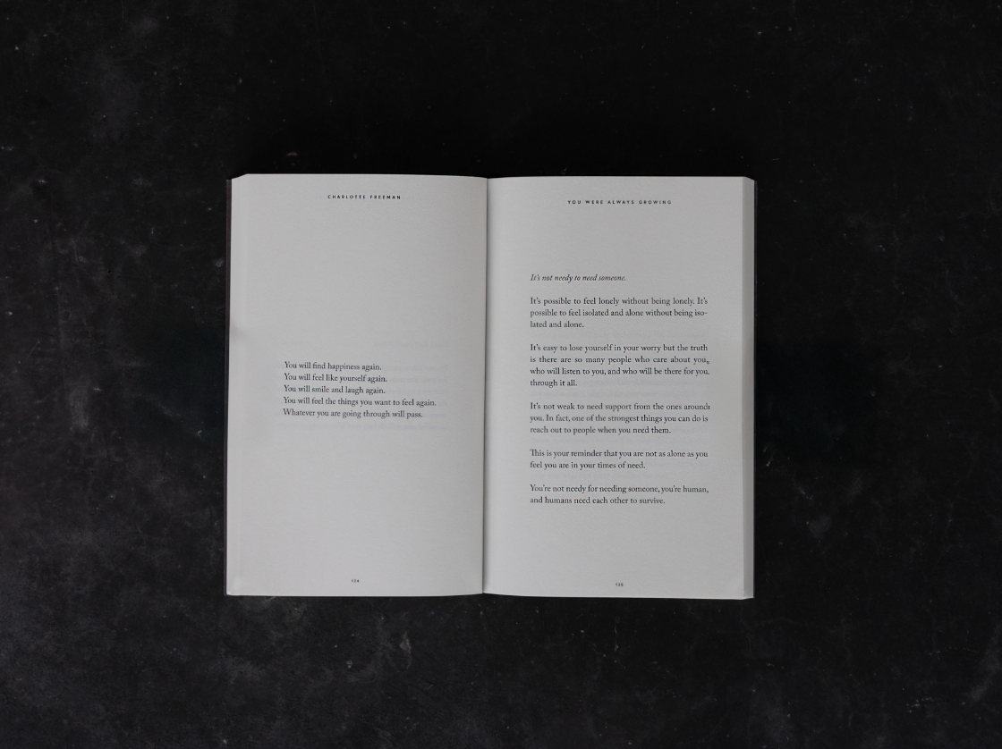 You Were Always Growing (Even In The Dark) - book