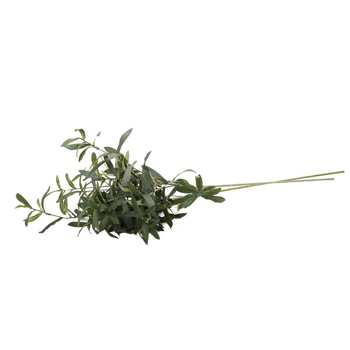 Artificial Olive Foliage Branch, 39"