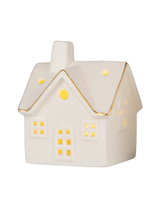 A-frame ceramic house