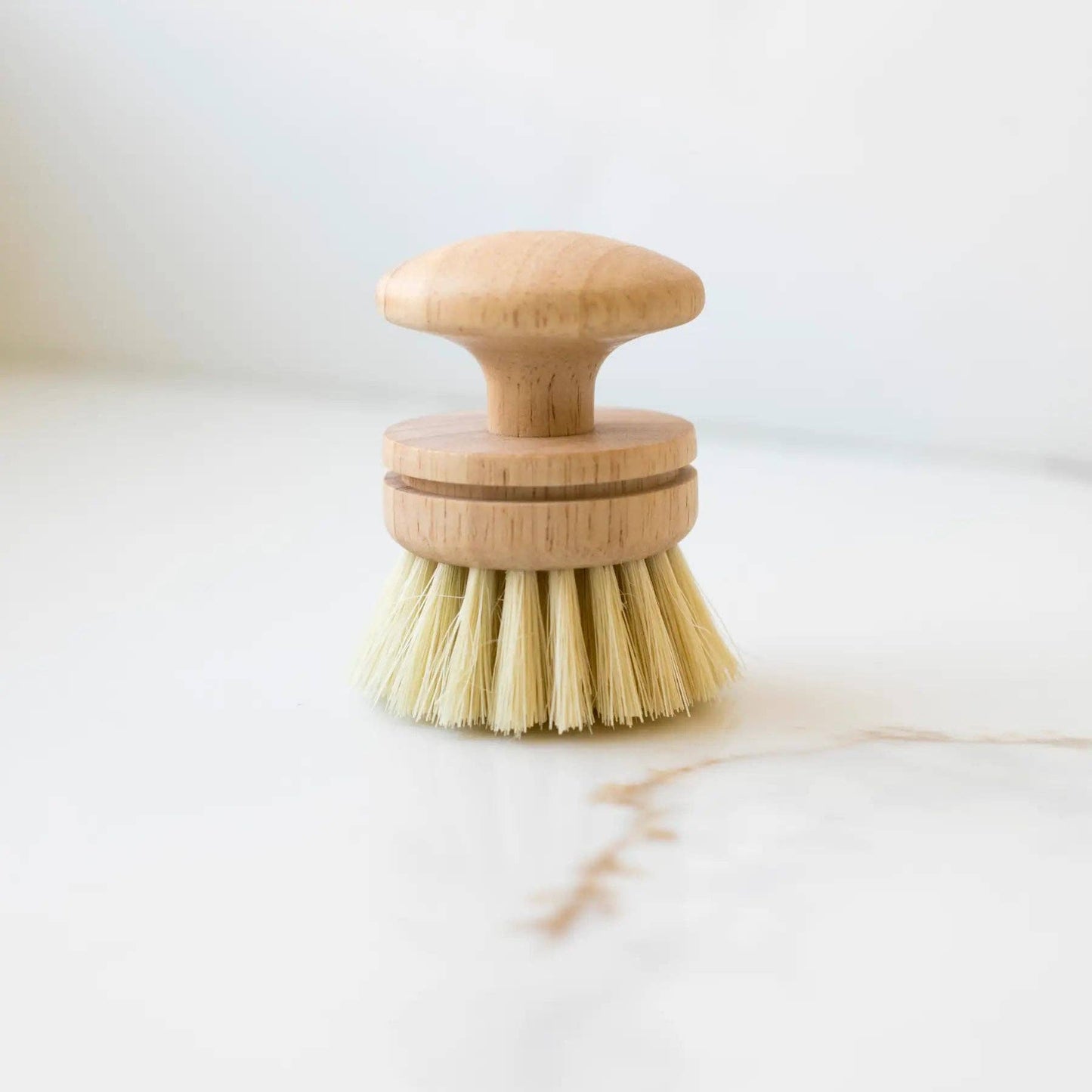 Vintage Wooden Dishwashing Brush: Sisal