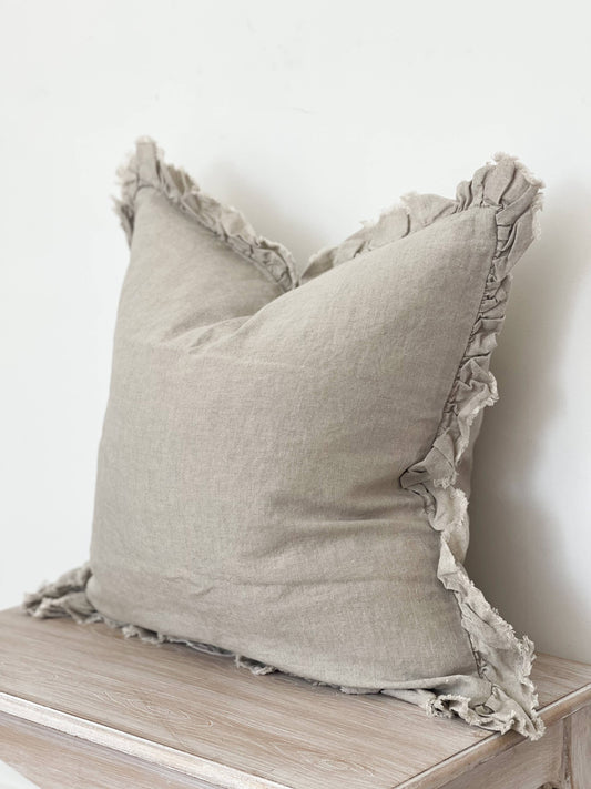 Hallie Ruffled Linen