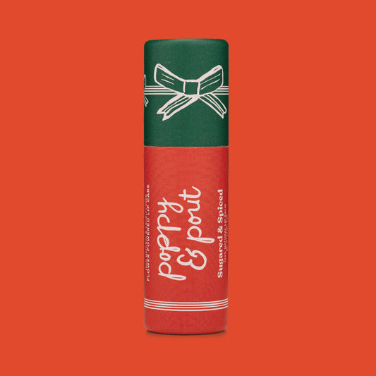 Poppy & Pout-Limited Edition Lip Balm, Sugared & Spiced