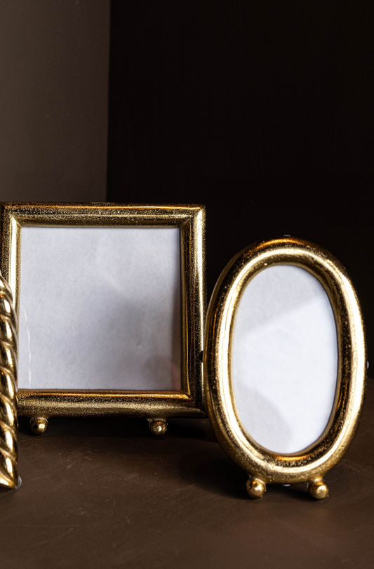 Brushed Brass Photo Frame