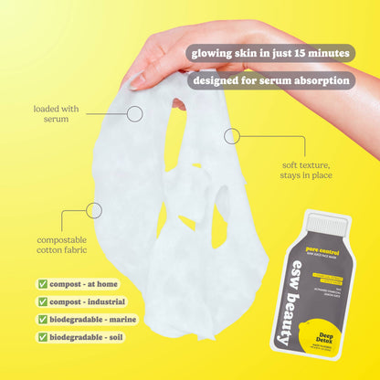 Deep Detox Pore Control Sheet Mask