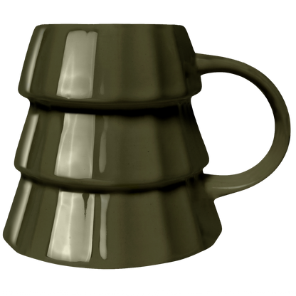 Green Tree Coffee Mug