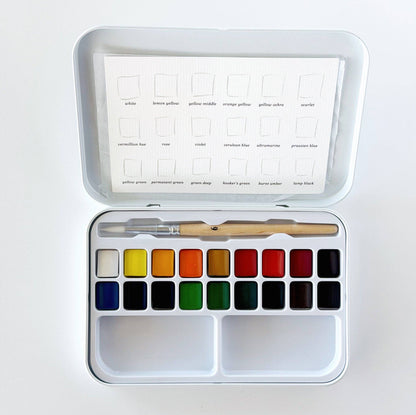Watercolor Paint Set by Emily Lex Studio