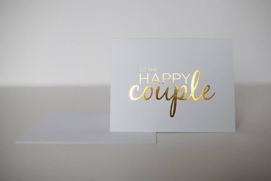 Happy Couple Greeting Card