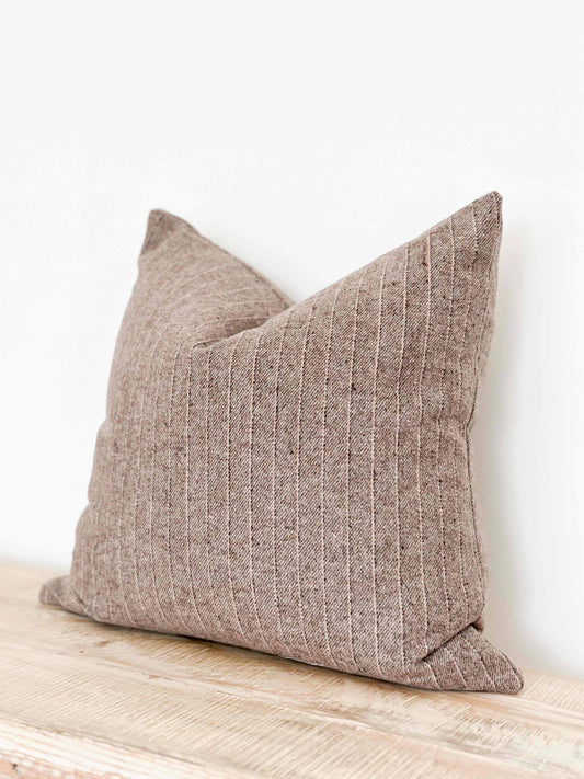 Eva Wool Effect Light Brown