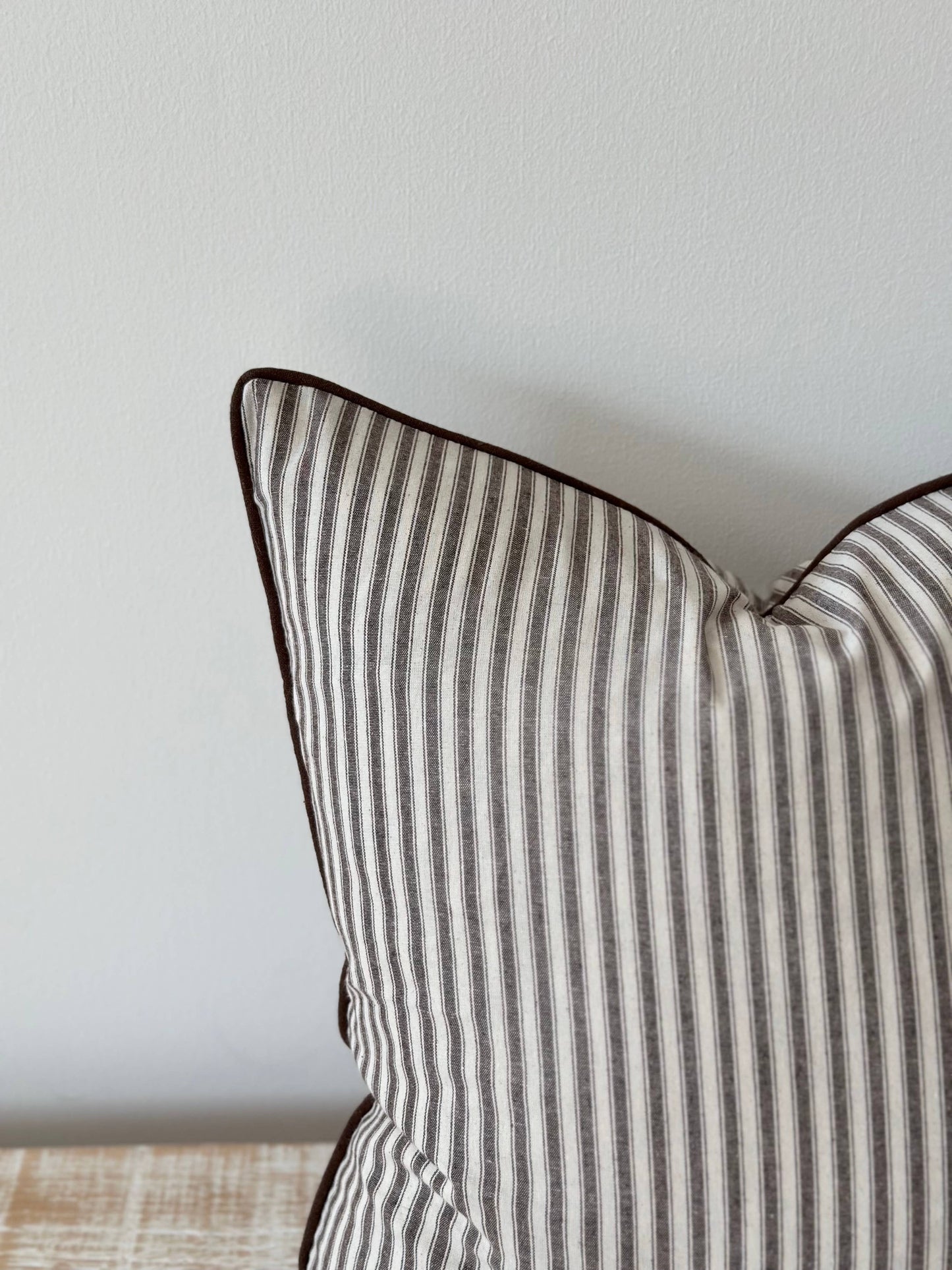 Florence Dark Brown Stripe
