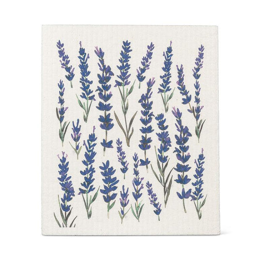 Lavender Field Dishcloth